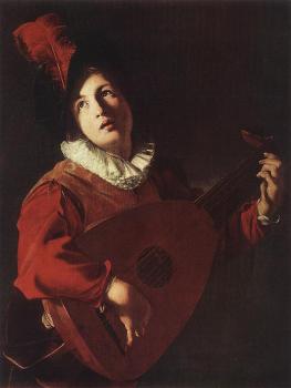 桑巴特魯姆 曼弗雷迪 Lute Playing Young